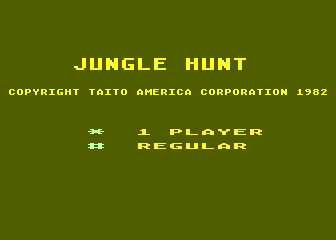 Jungle Hunt screenshot 4 for Atari 5200